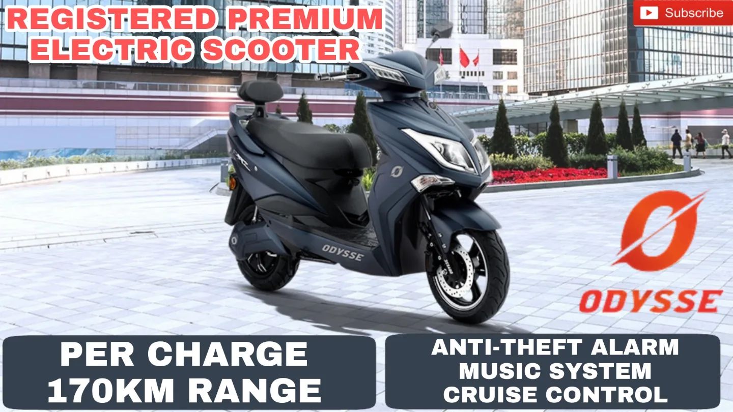Odysse Electric Hawk: Range of 170 km, charges in 4 hours,
